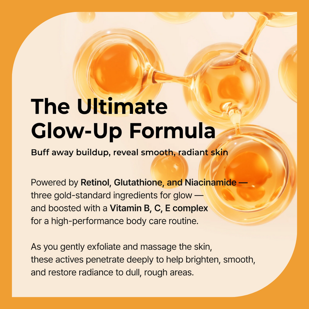 Terre Beauty Peel Shot — Kojic Acid + Turmeric Body Peel Spray